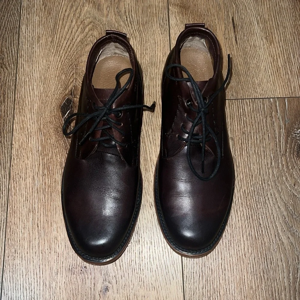 Seal of the Sutro Lee Dark Brown Chukka Boots Size 7.5